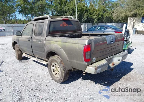 2001 Nissan Frontier Se-V6 из США, поврежденный, VIN 1N6ED27TX1C386283